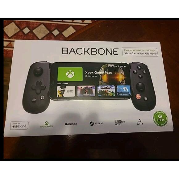 Backbone One Lightning Mobile Gaming Controller for iPhone Black - Picture 4 of 4